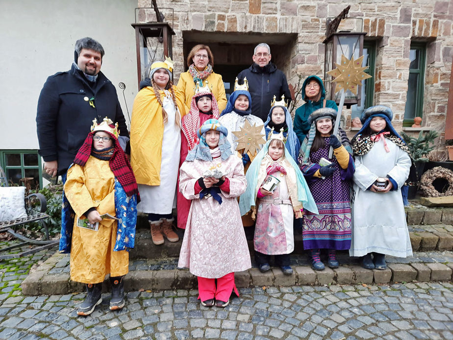 Dreikönigssingen der Sternsinger